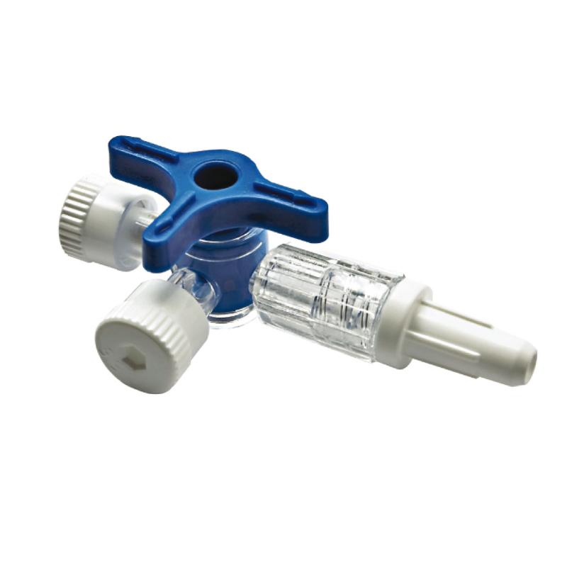 Краник 3-ходовий MEDICARE для ліпідних інфузійних розчинів, стерильний, Luer lock